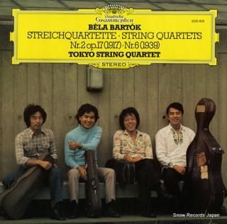 TOKYO STRING QUARTET bela bartok; string quartets nr.2 op.17 & nr.6 2530658
