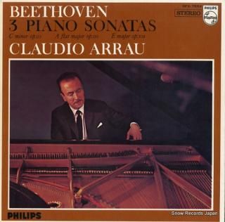 ARRAU, CLAUDIO beethoven; 3 great piano sonata no.32 c minor op.111 SFX-7654