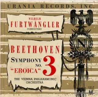 FURTWANGLER, WILHELM beethoven; symphony no.3 