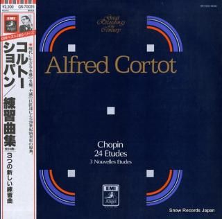 CORTOT, ALFRED chopin; 24 etudes / 3 nouvelles etudes GR-70025