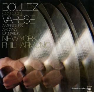 BOULEZ, PIERRE varese; ameriques / arcana / ionisation 25AC362