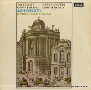 ASHKENAZY, VLADIMIR mozart / beethoven; quintet in e flat SXL6252