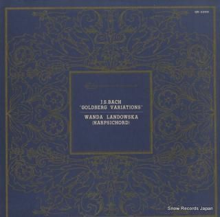 LANDOWSKA, WANDA bach; goldberg variations GR-2209