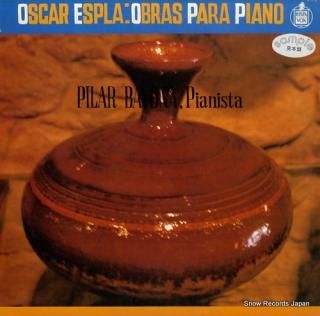 BAYONA, PILAR oscar espla; obras para piano G-7712
