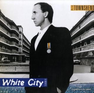 TOWNSHEND, PETE white city a novel P-13209