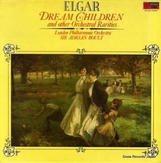 BOULT, SIR ADRIAN elgar; dream children and other orchestral rarities CFP4527