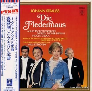 BOSKOVSKY, WILLI johann strauss; die fledermaus EAA-90032-3
