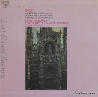 ANSERMET, ERNEST bach; orchestral suites no.2 in b minor, bwv.1067 GT9217