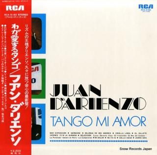 D'ARIENZO, JUAN tango mi amor RCA-5160