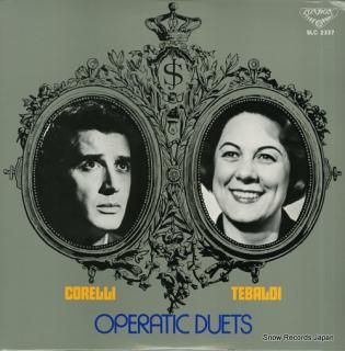 TEBALDI, RENATA, AND FRANCO CORELLI operatic duets SLC2337