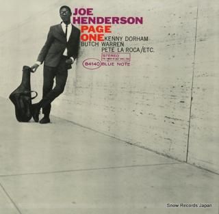 HENDERSON, JOE page one BN4140