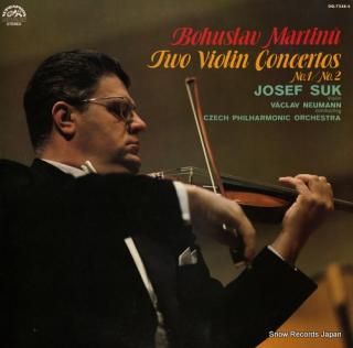SUK, JOSEF martinu; two violin concertos no.1 / no.2 OQ-7338-S