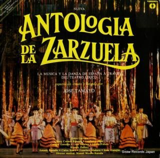 TAMAYO, JOSE nueva antologia de la zarzuela VLP-56
