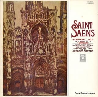 PRETRE, GEORGES saint-saens; symphony no.3 in c minor, op.78 
