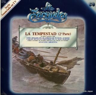 ARGENTA, ATAULFO la tempestad(2 parte) ZCL1069