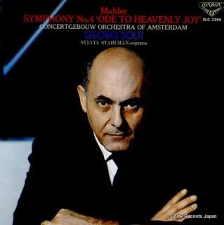 SOLTI, GEORG mahler; symphony no.4 