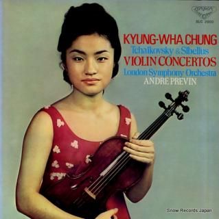 CHUNG, KYUNG-WHA tchaikovsky & sibelius; violin concertos SLC2000