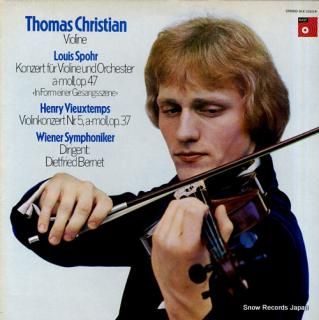 CHRISTIAN, THOMAS spohr / vieuxtemps; violinkonzert ULX-3263-B