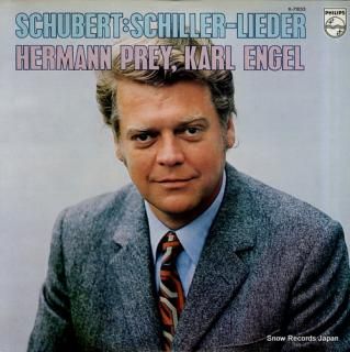 PREY, HERMANN schubert; schiller-lieder X-7853