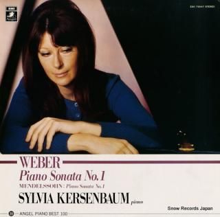 KERSENBAUM, SYLVIA weber; pisno sonata no.1 EAC-70047