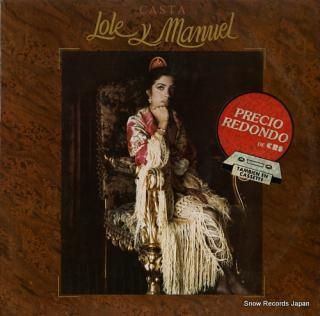 LOLE Y MANUEL casta CBS32611