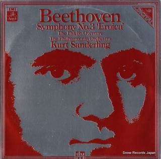 SANDERLING, KURT beethoven; symphony no.3 