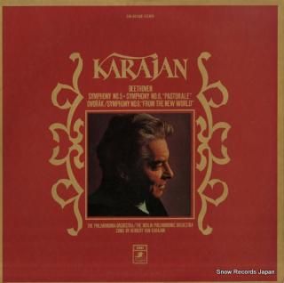 KARAJAN, HERBERT VON beethoven; symphony no.5, symphony no.6, 