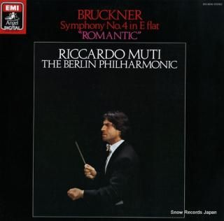 MUTI, RICCARDO bruckner; symphony no.4 in e flat major 
