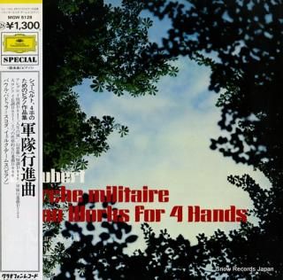 BADULA-SKODA, PAUL, AND JORG DEMUS schubert; marche militaire piano works for 4 hands MGW5128