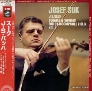 SUK, JOSEF bach; sonatas&partitas for unaccompanied violin EAC-81098