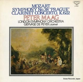 MAAG, PETER mozart; symphony no.38 