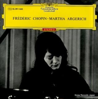 ARGERICH, MARTHA chopin; piano sonata no.3 SLGM-1440