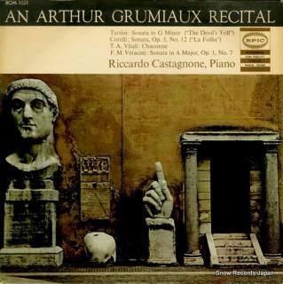 GRUMIAUX, ARTHUR an arthur grumiaux recital BOM1021