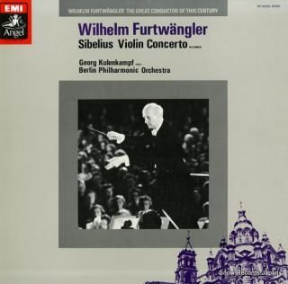FURTWANGLER, WILHELM sibelius; violin concert WF-60058