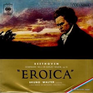 WALTER, BRUNO beethoven; symphony no.3 