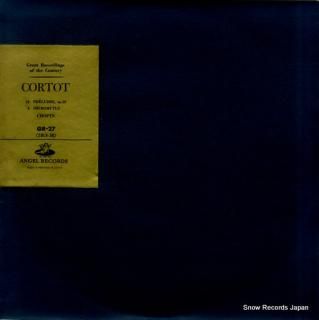 CORTOT, ALFRED chopin; 24 preludes, op.28 GR-27