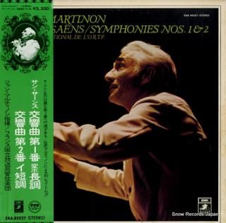 MARTINON, JEAN saint-saens; symphonies nos.1 & 2 EAA-85027