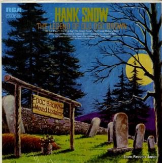 SNOW, HANK the legend of old doc brown CAS-2560