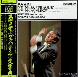 SUITNER, OTMAR mozart; symphony no.38 