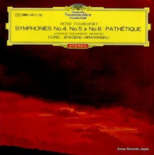 MRAWINSKIJ, JEWGENIJ tchaikovsky; symphonies no.4, 5 & 6 