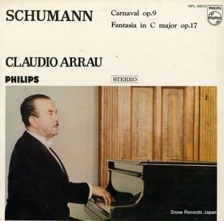 ARRAU, CLAUDIO schumann; carnaval op.9 / fantasia in c major op.17 SFL-8510
