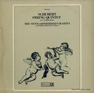 VIENNA KONZERTHAUS QUARTET, THE schubert; string quintet in c major, d.956 IWB-60042