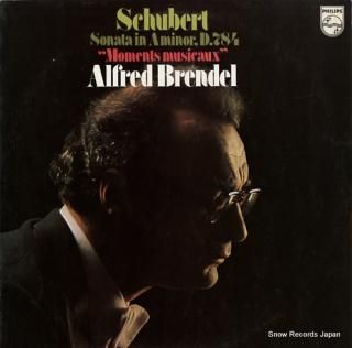BRENDEL, ALFRED schubert; sonata ina minor d784/moments musicaux 6500418