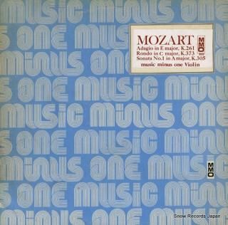 BAUER, FRANZ mozart; adagio in e major k.261 MMO5009