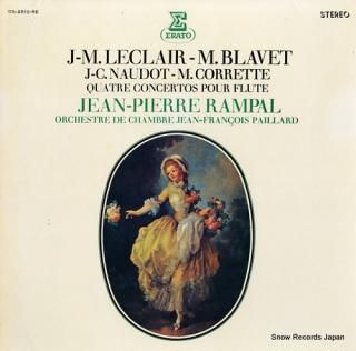 RAMPAL, JEAN-PIERRE quatre concertos pour flute OS-2510-RE