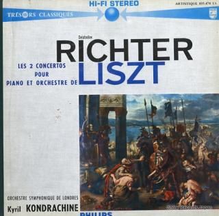 RICHTER, SVIATOSLAV les 2 concertos pour piano et orchestre de liszt 835.474LY