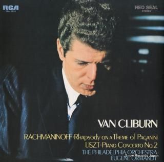 CLIBURN, VAN rachmaninoff; rhapsody on a theme of paganini SRA-2833