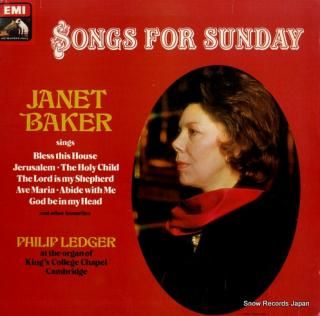 BAKER, JANET / PHILIP LEDGER songs for sunday ASD3981