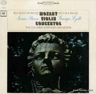STERN, ISAAC mozart; violin concertos no.1 & no.5 MS6557