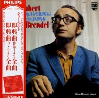 BRENDEL, ALFRED schubert; impromptus op.142 d.935, klavierstucke, d.946 X-7547
